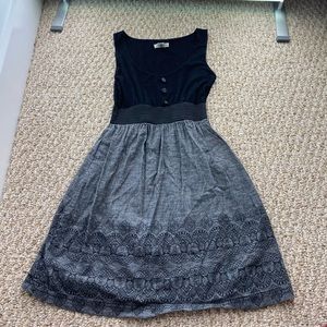 Derek Heart Elastic Waist Dress